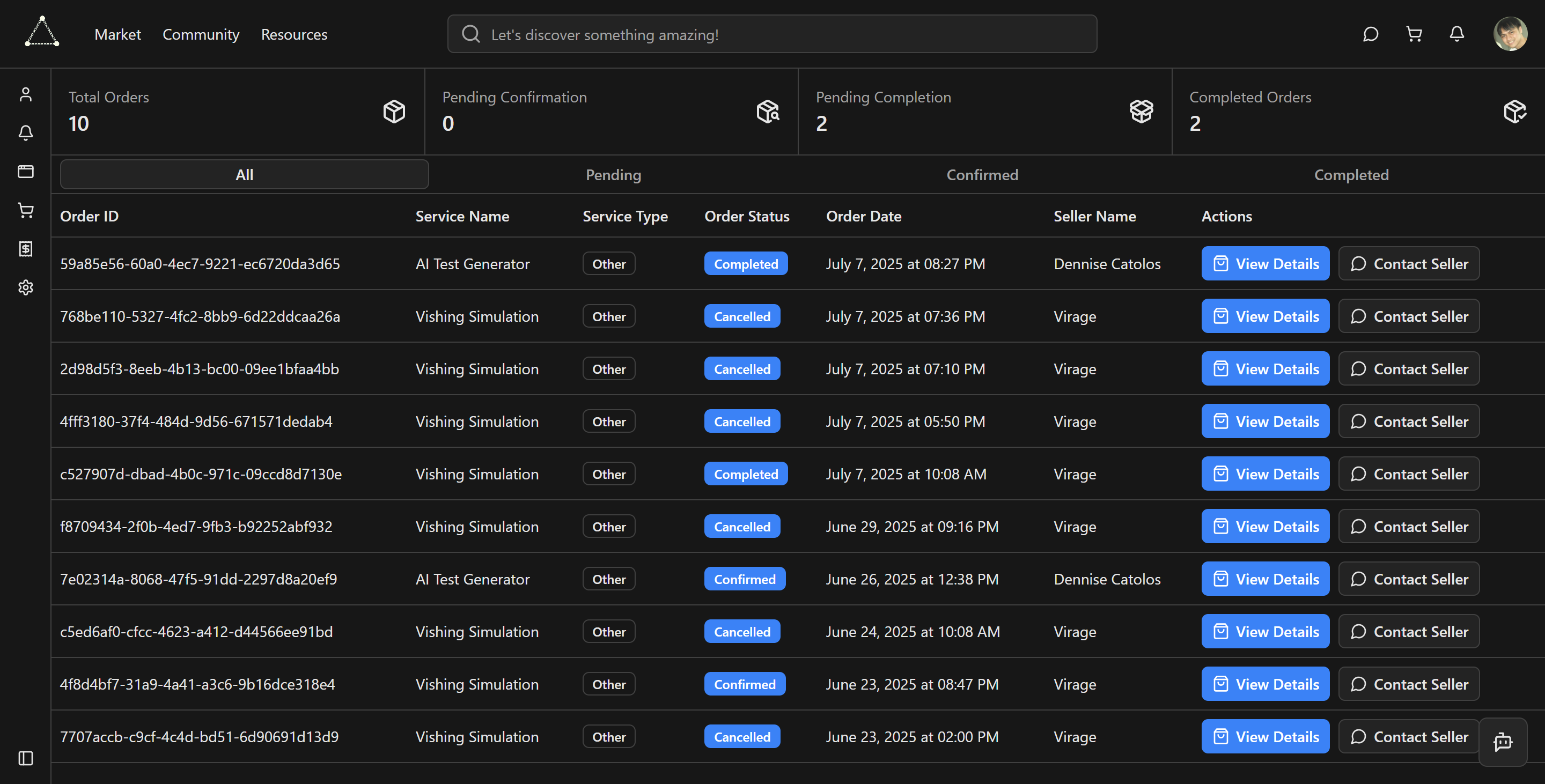 Ordering System